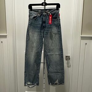 DENIMIST Distressed Leg Ankle Jean Sz 26/27 NWT $345!!